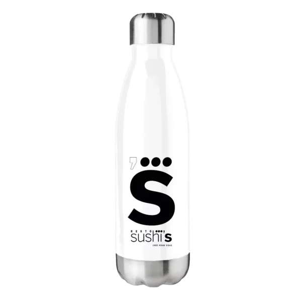 gourde_blanche_1_ GOURDE ISOTHERME 510ML BLANCHE